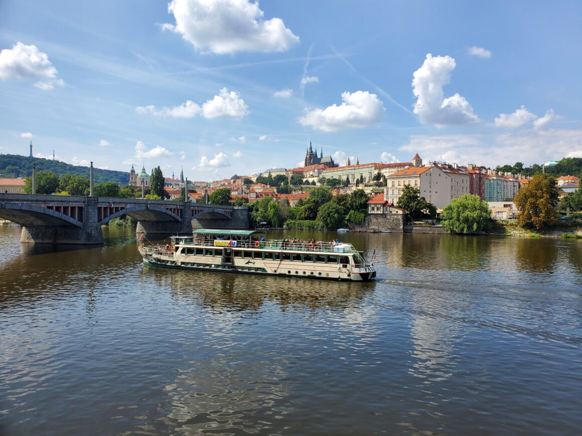 Prague Castle and the Charles Bridge