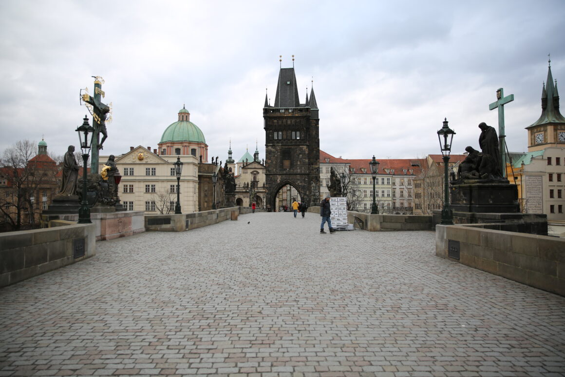 Charles Bridge in Prague, Czech Republic