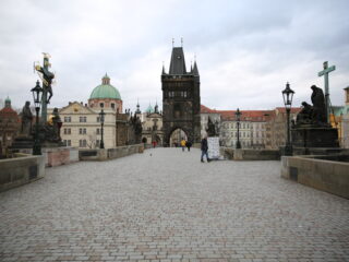 Charles Bridge in Prague, Czech Republic