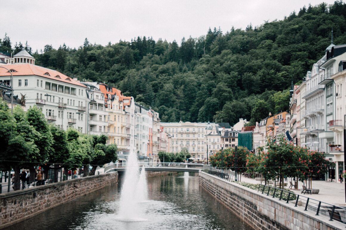 The Czech town of Karlovy Vary