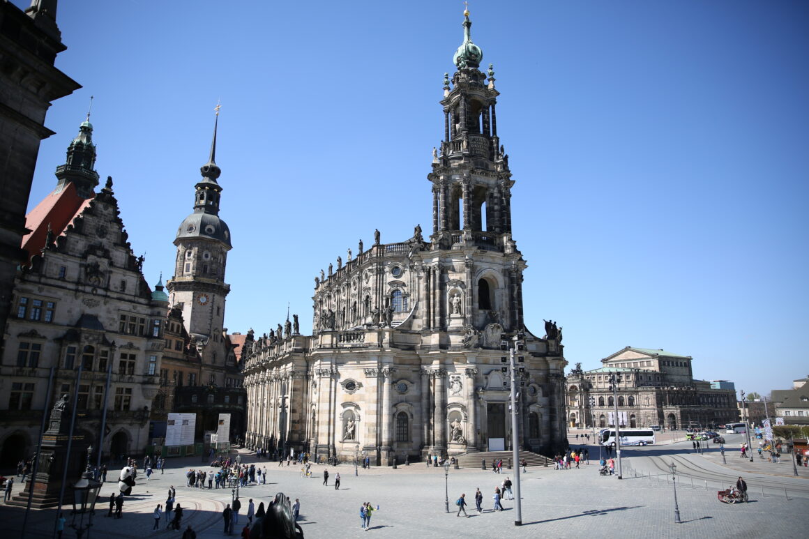 The Dresden Cathedral, one of the best things to do in Dresden