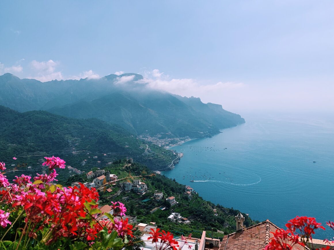 The view from Ravello on the Amalfi Coast