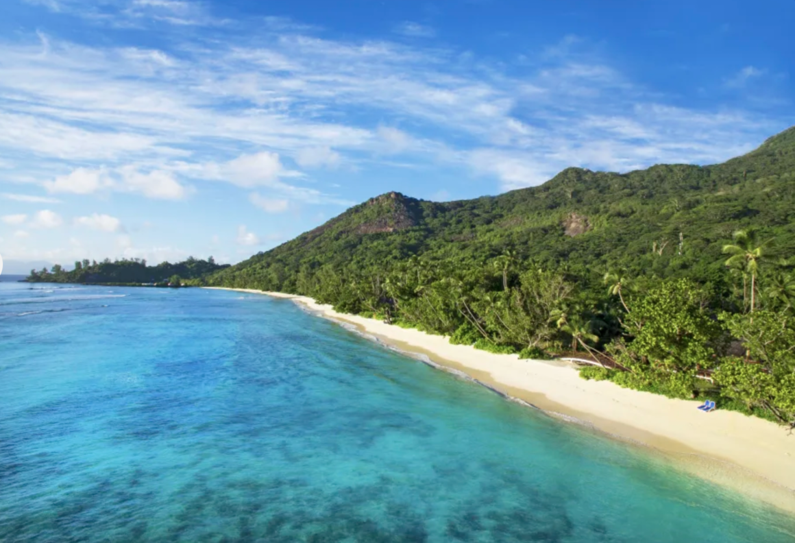 The remote tropical beaches at Hilton Seychelles Labriz Resort & Spa.
