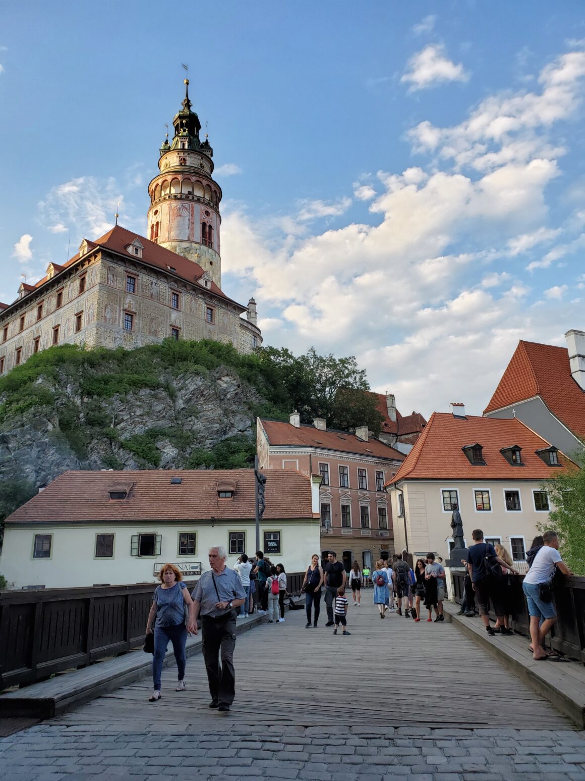 State Castle Cesky Krumlov, considered one of the most beautiful castles in Czech Republic