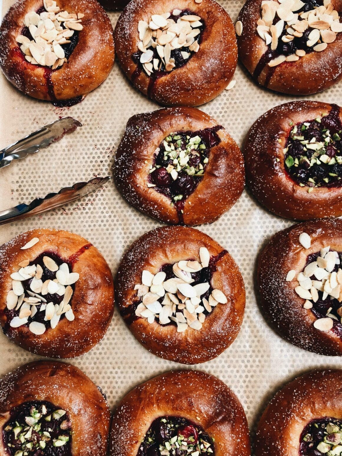 Pastries at Kro Bakery, one of the best bakeries in Prague