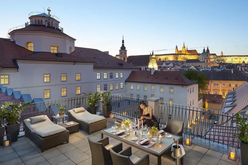 The Mandarin Oriental, one of the best luxury hotels in Prague