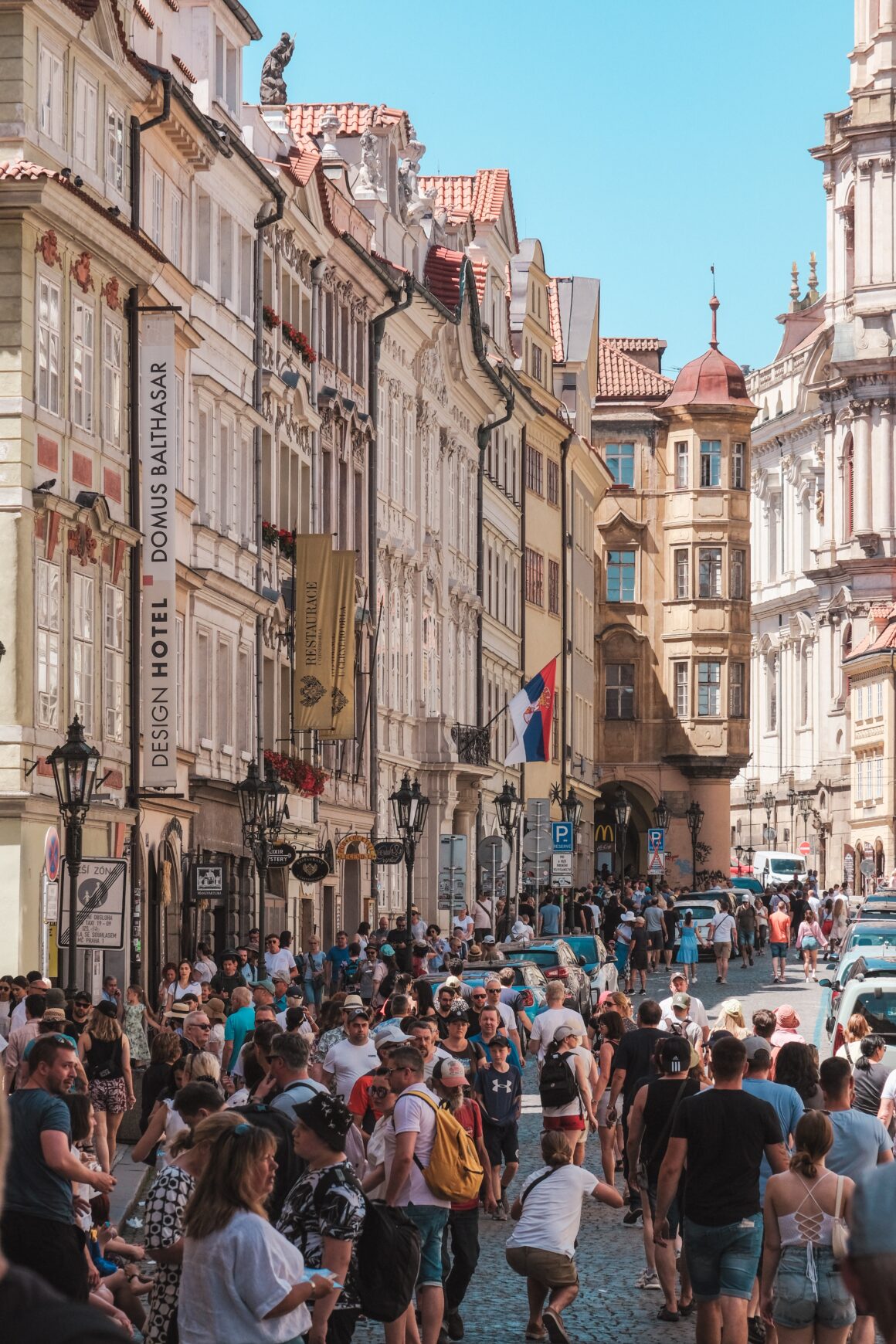 Prague's Mala Strana neighborhood, one of the best spots to do Prague tours.