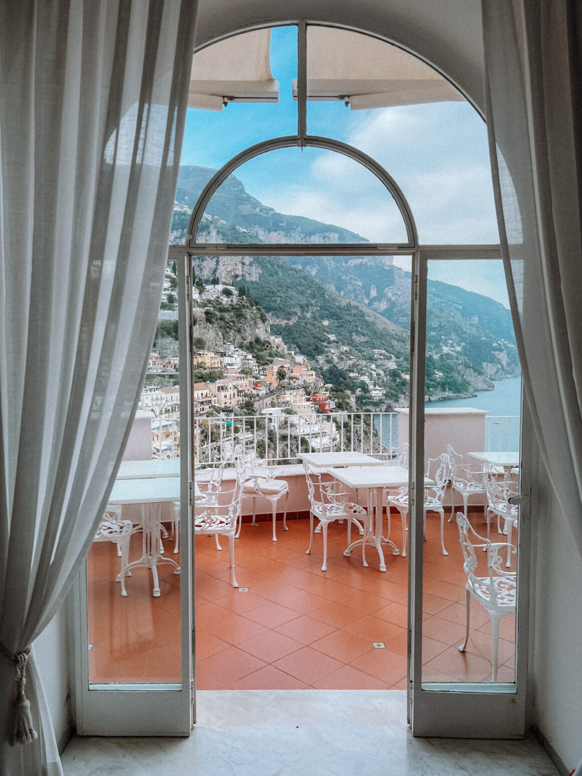A lavish hotel in Positano, one of the best things to do in Positano