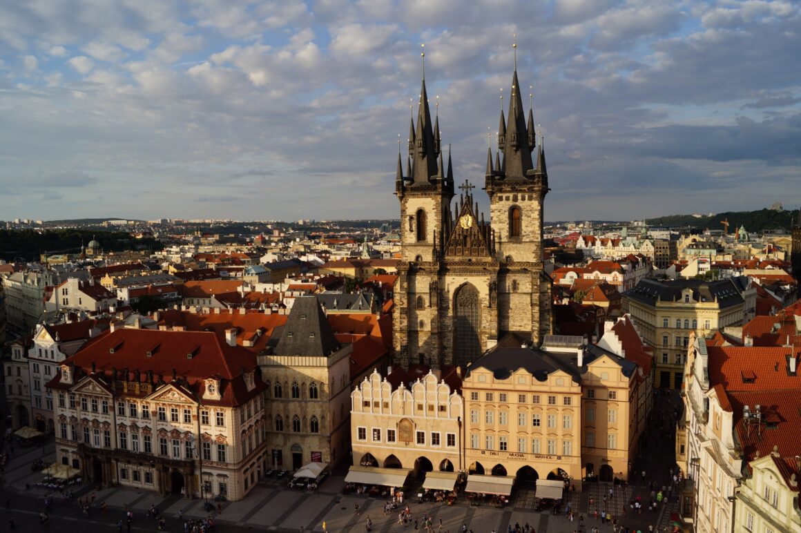Old Town Square, one of the best free things to do in Prague