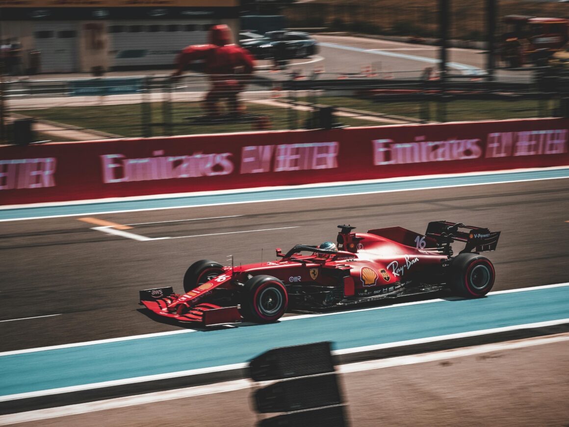 A Ferrari formula 1 car, one of the best parts about attending a Formula 1 race