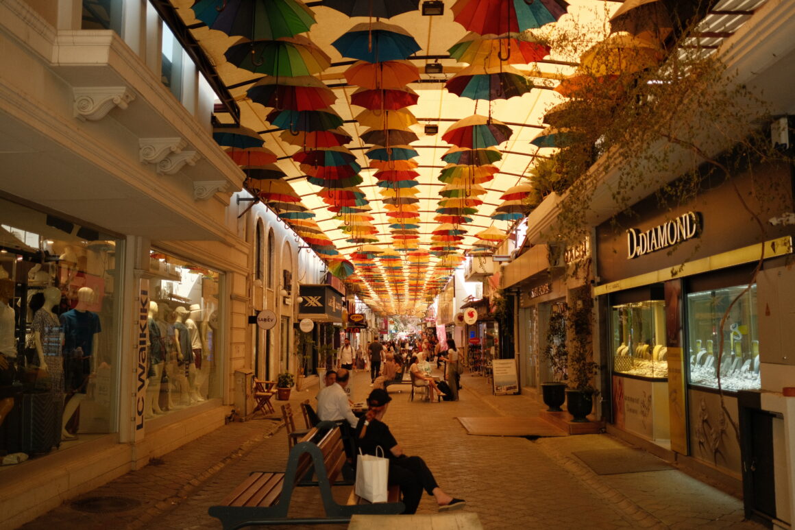 The markets in Fethiye, Turkey