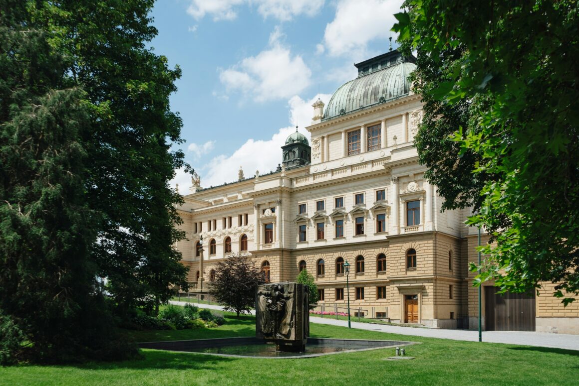 One of the historical buildings in Plzen, one of the best places to visit in Czech Republic