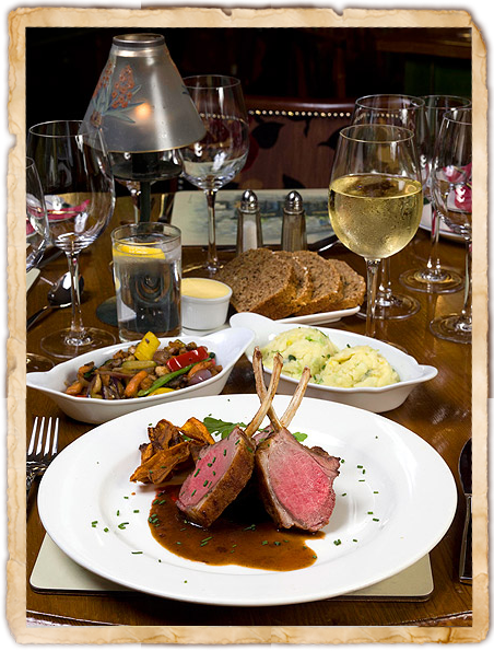 A dish from one of the best restaurants in Killarney, Bricin