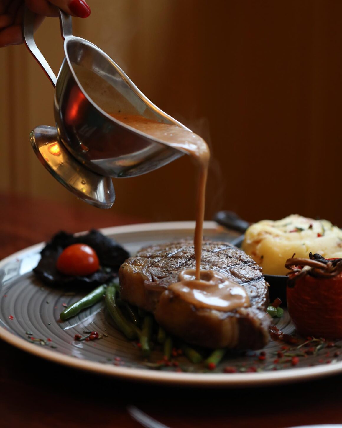 A dish from one of the best restaurants in Killarney, the Porterhouse